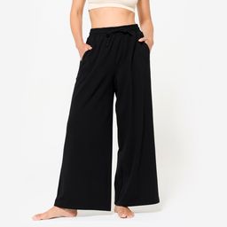 Women's Trackpant For Gym Loose-Fit 520-Black-picture-13