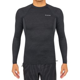 Men's Surfing Long Sleeve UV Protection Top T-Shirt 900 - Black-image-5