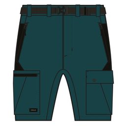 Men Trekking Cargo Shorts MT500 Blue-image-50