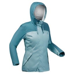 quechua Women Winter Jacket for Hiking SH500 -10°C Teal-picture-46
