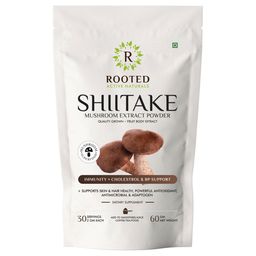 Rooted Active Naturals Shiitake Mushroom Extract Powder, 60 g-21