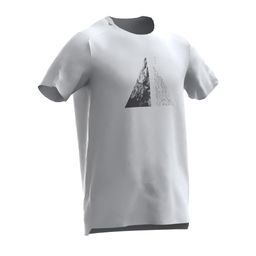 quechua Men’s Short-sleeved Hiking T-Shirt MH500 - Grey-picture-2
