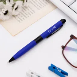 Sapphire Scribble - Personalized Twist Ballpoint Pen-16