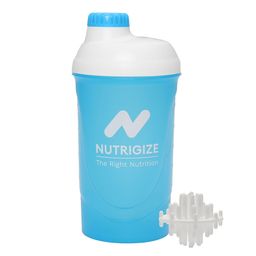 GHC Nutrigize Screw cap Leakproof Protein Shaker,  Blue  700 ml -image-67