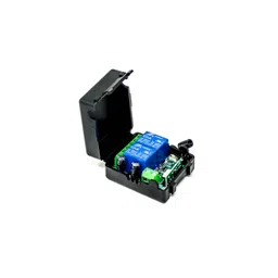 433MHz 12V 2 Channel Relay Module Wireless Remote Control Switch without Battery image 2