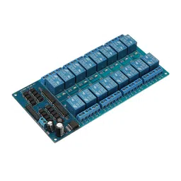 16 Channel 24V Relay Module with Optocoupler image 2