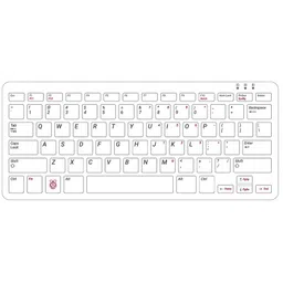 Official Raspberry Pi Keyboard Red & White image 2