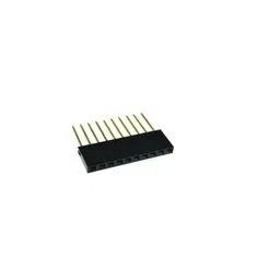 10 Pin Female 11mm tall stackable Header Connector image 1