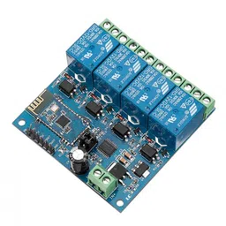 DC 12V 4 Channel Bluetooth Wireless Control Relay Module image 1
