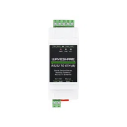 Waveshare Industrial serial server, RS232 to RJ45 Ethernet Module image 2