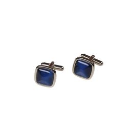 Tossido Blue Square Cufflinks-image-30
