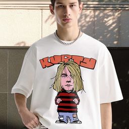 PRONK Men Printed Applique T-shirt with Mask-image-91