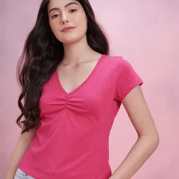 DressBerry Ruched Top-image-31