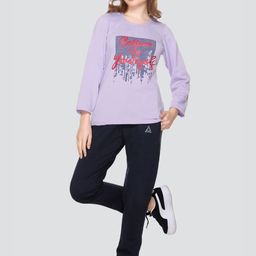 ELPIDA Printed T-shirt & Trousers Set-image-20
