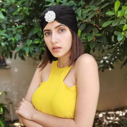 HAIR DRAMA COMPANY Women Black Embellished Turban-image-55
