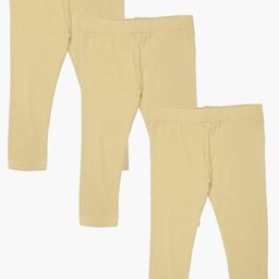 De Moza Girls Pack Of 3 Ankle Length Leggings-image-43