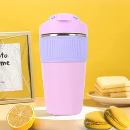 YELONA Pink Insulated Stainless Steel Tumbler 480 ml-image-23
