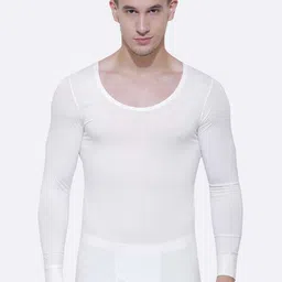 BODYCARE INSIDER Men Off White Cotton Thermal Tshirt-image-45