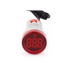 Red -20~199 22mm AD16-22TM(AD101-22TM) Round LED Temperature Indicator Light image 3