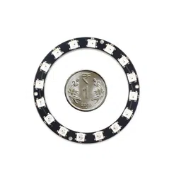 16Bit WS2812B 5050 RGB LED Built-in Full Color Driving Lights Circular Development Board image 4
