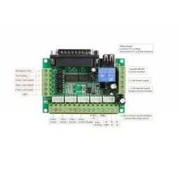 MACH3 Interface Board CNC 5 Axis with Optocoupler for Stepper Motor Driver and USB cable image 4