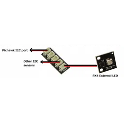 Pixhawk I2C Port Expand Board with Cable image 4