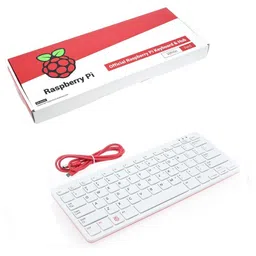 Official Raspberry Pi Keyboard Red & White image 5