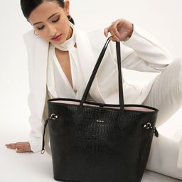 KLEIO Oversized Shopper Shoulder Bag-12