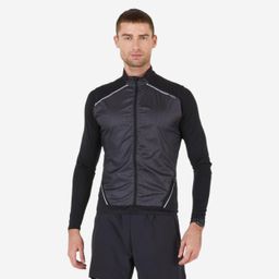Men's Windproof Running Sleeveless Jacket - KIPRUN Run 900 - Black-0