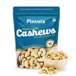 Pintola Roasted & Salted Cashews,  with Pink Himalayan Salt  200 g -image-2