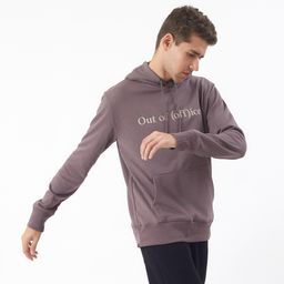 Men's Sweatshirt With Hood And Print 500-Grey-image-96