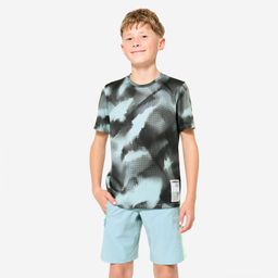 Kid's Multisports Breathable T-Shirt 500 - Grey-picture-9
