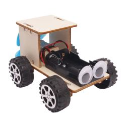 Wooden Electric Wind Car STEM Kit DIY Wind-Powered Racer Car Model Handmade Wooden Science Car Vehicle Model Hands-on Science Learning for Kids - RS6426Wooden Electric Wind Car STEM Kit DIY Wind-Powered Racer Car Model Handmade Wooden Science Car Vehicle Model Hands-on Science Learning for Kids - RS6426-14