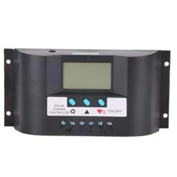 10A Solar Charge Controller 12V/24V Charge/Discharge Controller With LCD Display A Smart Solar Power Management Solution - RS521010A Solar Charge Controller 12V/24V Charge/Discharge Controller With LCD Display A Smart Solar Power Management Solution - RS5210 image 1