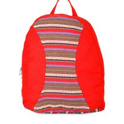 Anekaant Women Red Backpack-49
