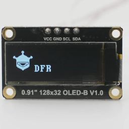 DFRobot Fermion: Monochrome 0.91” 128×32 I2C OLED Display White Small Monochrome 0.91" OLED I2C Breakout For Microcontroller ProjectsDFRobot Fermion: Monochrome 0.91” 128×32 I2C OLED Display White Small Monochrome 0.91" OLED I2C Breakout For Microcontroller Projects image 4