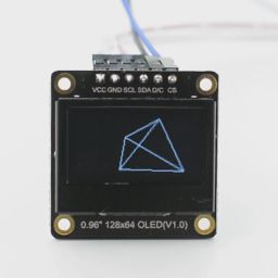DFRobot Fermion: Monochrome 0.96″ 128×64 I2C/SPI OLED Display Small White OLED Display With 3.3V/5V For Embedded Systems (Breakout)DFRobot Fermion: Monochrome 0.96″ 128×64 I2C/SPI OLED Display Small White OLED Display With 3.3V/5V For Embedded Systems (Breakout) image 2
