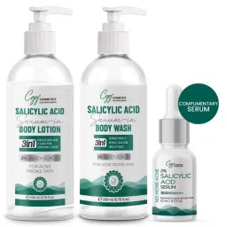CGG Cosmetics Salicylic Serum In Body Lotion - Body Wash With Free Salicylic Serum Combo-picture-33