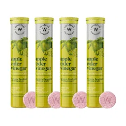 Wellbeing Nutrition Apple Cider Vinegar Effervescent Tablet For Weight Loss & Fat Burn (Pack of 4)-picture-23
