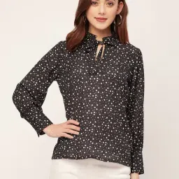 Moomaya Black Printed Shirt-image-11