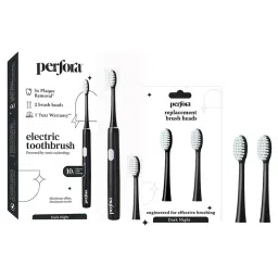 Perfora Electric Toothbrush - Dark Night + Brush Heads Combo-picture-8