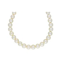 Sri Jagdamba Pearls White & Golden Alloy Necklace-image-39