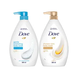 Dove Summer Body Wash Value Pack - Gentle Exfoliating & Dryness Care Combo-picture-10
