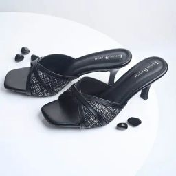 Louis Stitch Women's Black Casual Stilettos-picture-11
