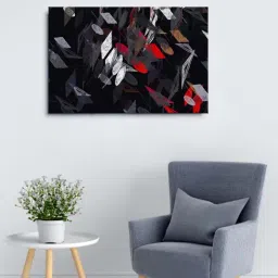 999store Black Abstract Morden Art Framed Canvas Painting-picture-10