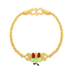 Malabar Gold and Diamonds 22k Gold Cartoon Bracelet for Girls-picture-10