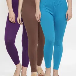 Gracit Multicolor Regular Fit Leggings-picture-5