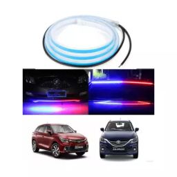 Cartronics 120cm Police strip Type Led  Red Blue  For TOYOTA Glanza-image-89