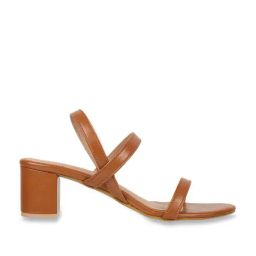 Iconics Women's Tan Sling Back Sandals-picture-36