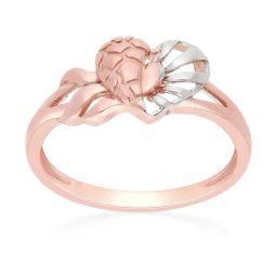 Malabar Gold and Diamonds 18k Gold Heart Ring for Women-image-66